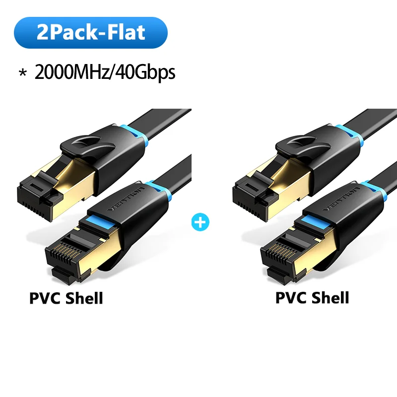 Tions Cat8 Ethernet Kabel 40Gbps RJ45 Netzwerk Kabel Katze 8 SFTP RJ45 Patchkabel für PC Modem Router Laptop kabel Ethernet Cat8: Gold / 50 m