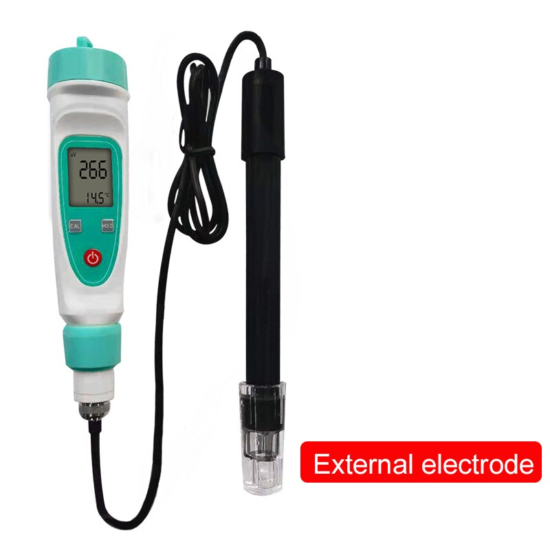 Water ORP Meter ORP Pen Water Monitor Redox Potential Tester Negative Potential Pen Tester ORP Meter: External electrode