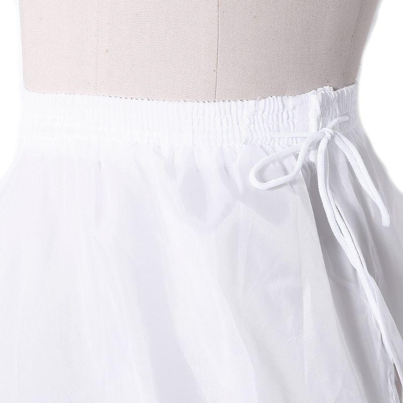 3 hoepels bruidscrinoline petticoat bustle baljurk trouwjurk onderrok
