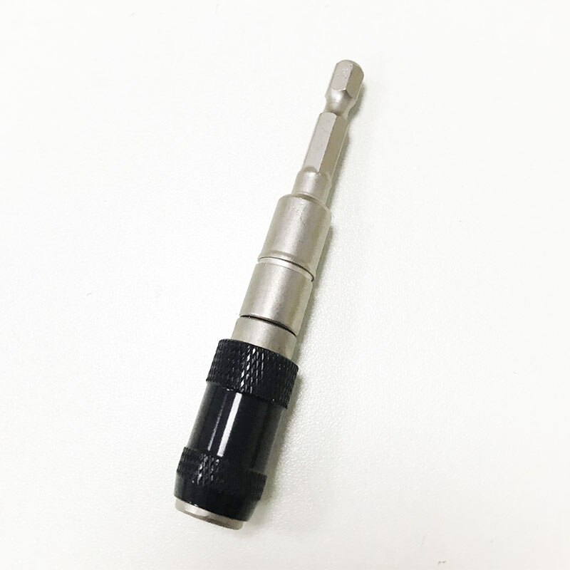 Electromagnetic Screw Bit Tip Quick Change Lockin Bit Holder With Spring Release Collar Flexible Durable Magnetic Shaft Drill