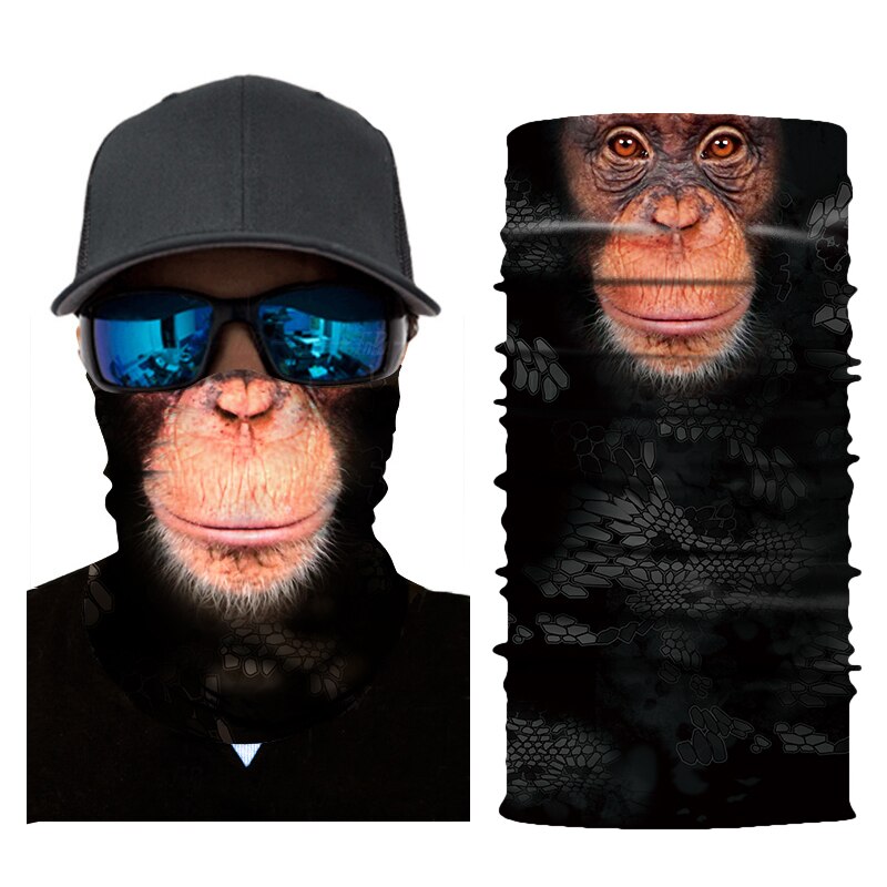 3D Dier Ski Fietsen Snowboard Sjaal Halswarmer Gezichtsmasker Balaclava Bandana Bike Masker: 7