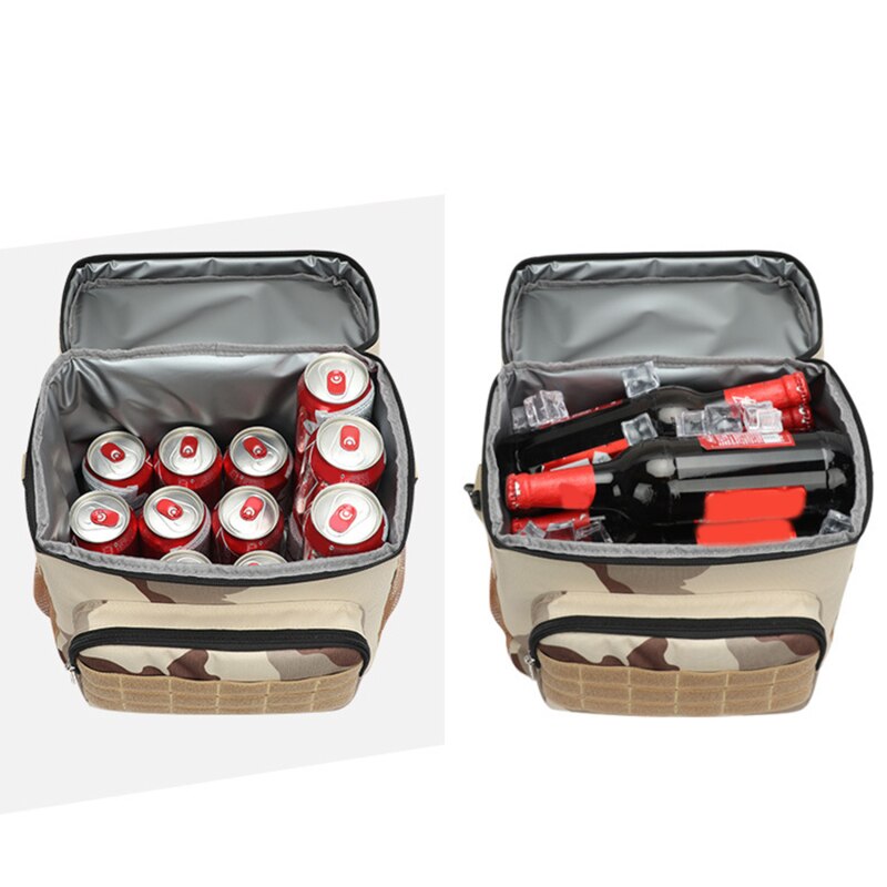 Thermal Bag Leakproof Beer Bottle Cooler Bag Large Insulated Fridge Portable Picnic Food Bag