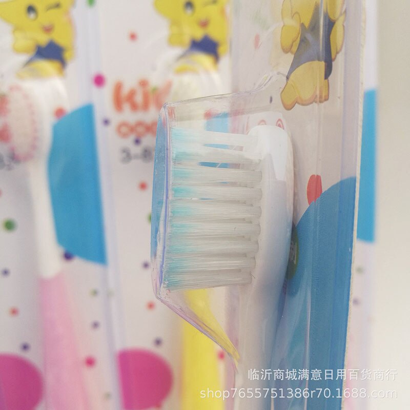 Weixinbuy Baby Training Cartoon Zachte Tandenborstel Kids Dental Oral Care Brush Tool Tandenborstels Willekeurige Kleur