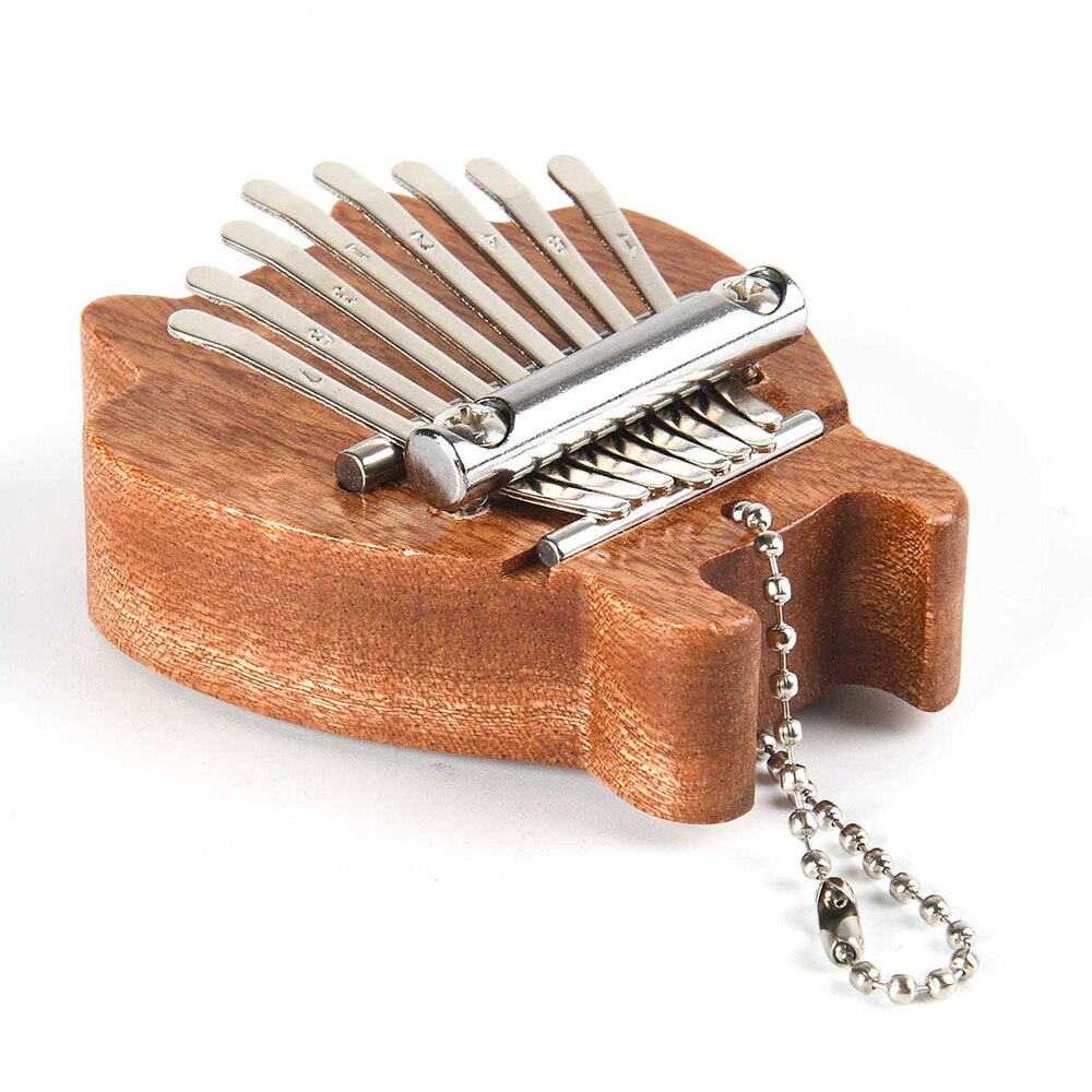 8 Keys Kalimba Mini Kalimba Portable Thumb Piano Finger Percussion Keyboard Pocket Kalimba With pendant for kids