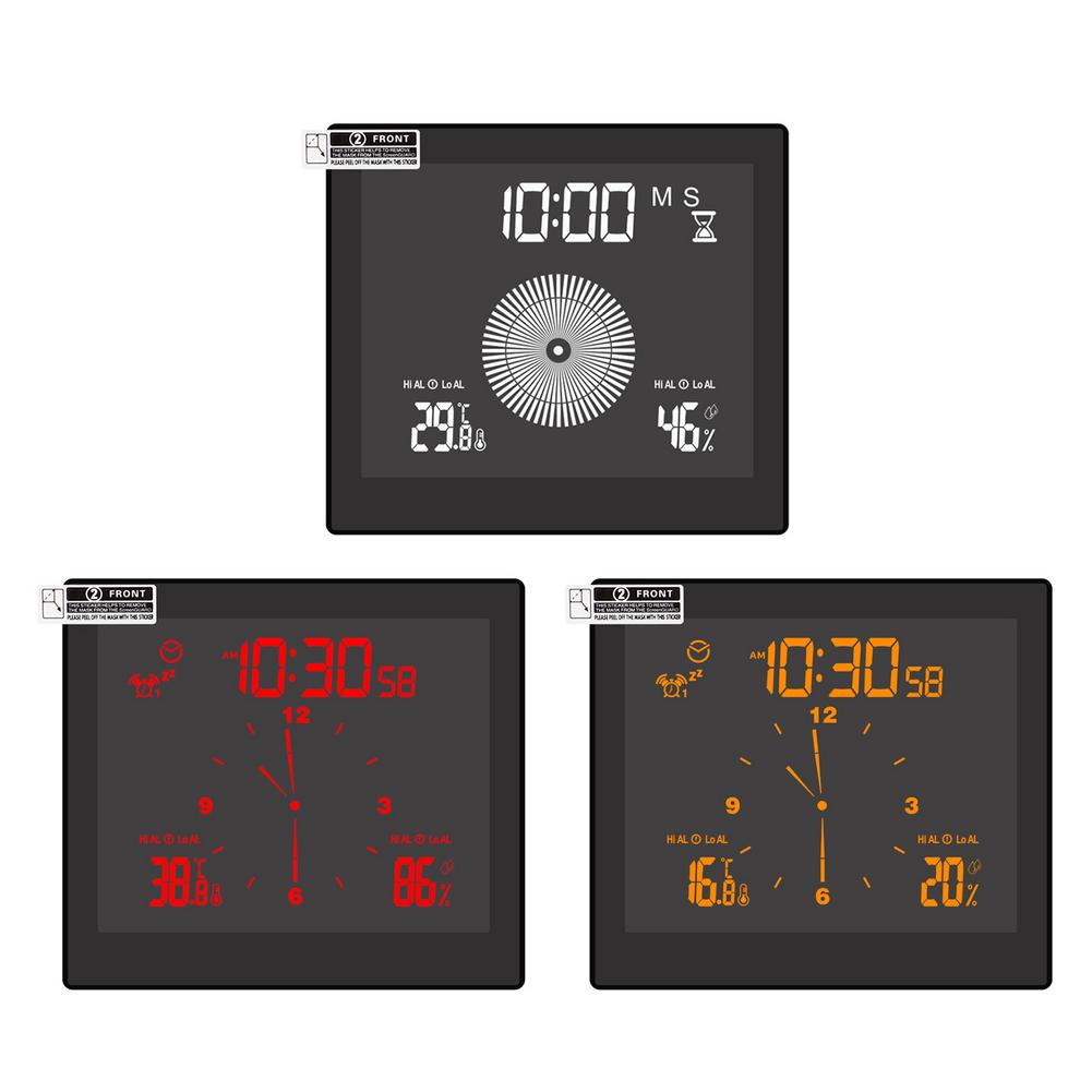 Bathroom Clock Multifunctional Innovative Alarm Clock Digital Clock Led Clock Electronic Desk Clock