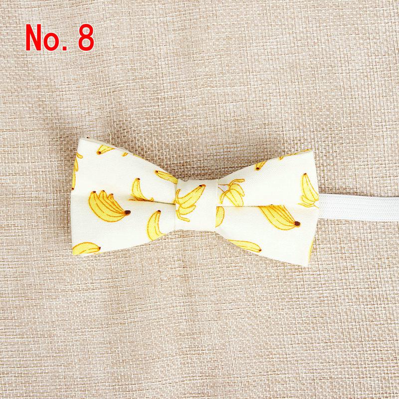 Pajarita clásica para bebé y Chico, pajarita para niño, esmoquin, pajarita con estampado de limones Lazo, corbata informal de mariposa: 8