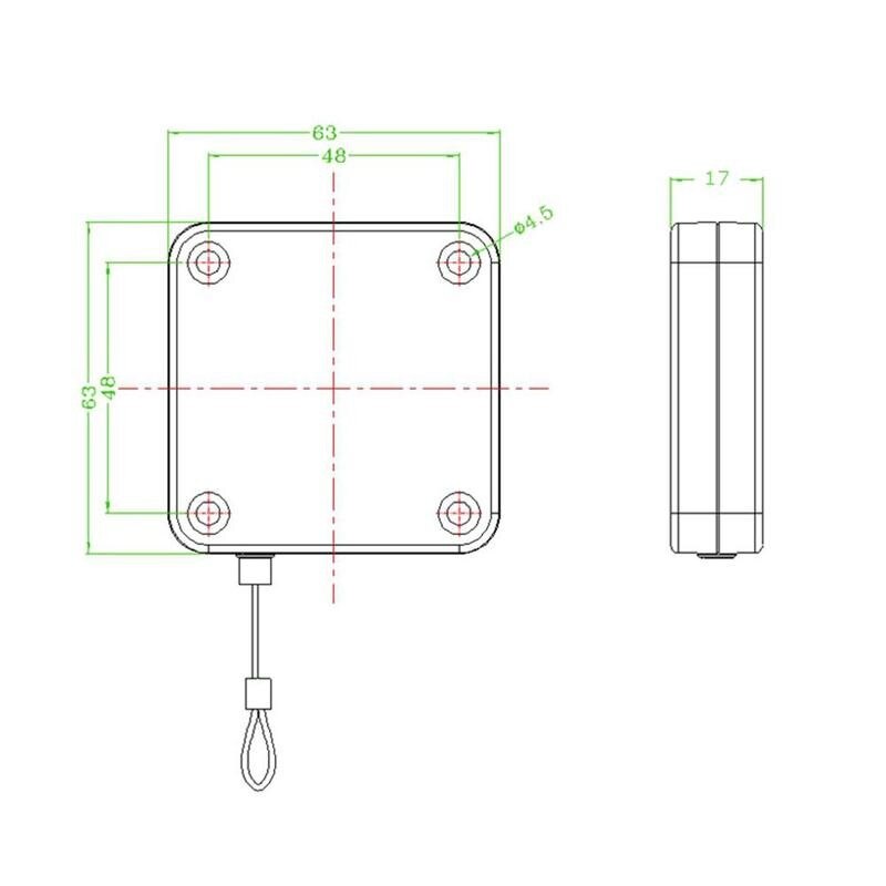 Door Closer Universal Punch-free Automatic Retractable Box Doors Black Closer Door Reel Sliding Sensor Tool Organizer Anti- P8E8