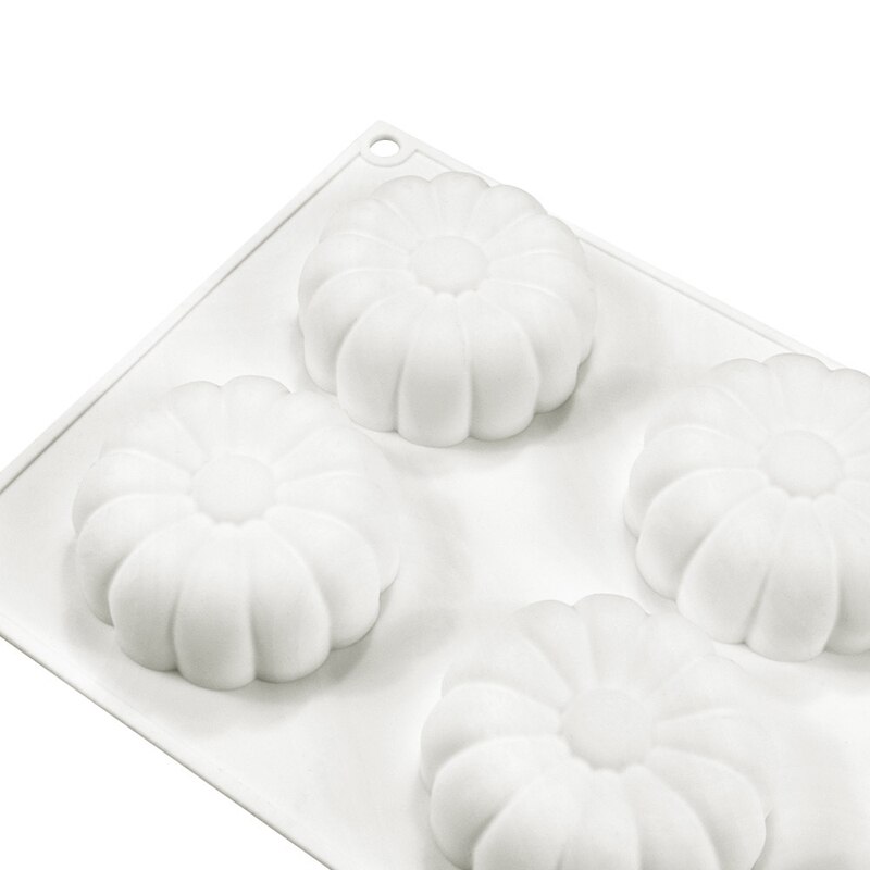 Moldes de silicona para pasteles con de margaritas, 1 o 6 celdas, juego de utensilios para hornear postres, molde para Mousse de cocina, herramientas de pastelería para fiestas