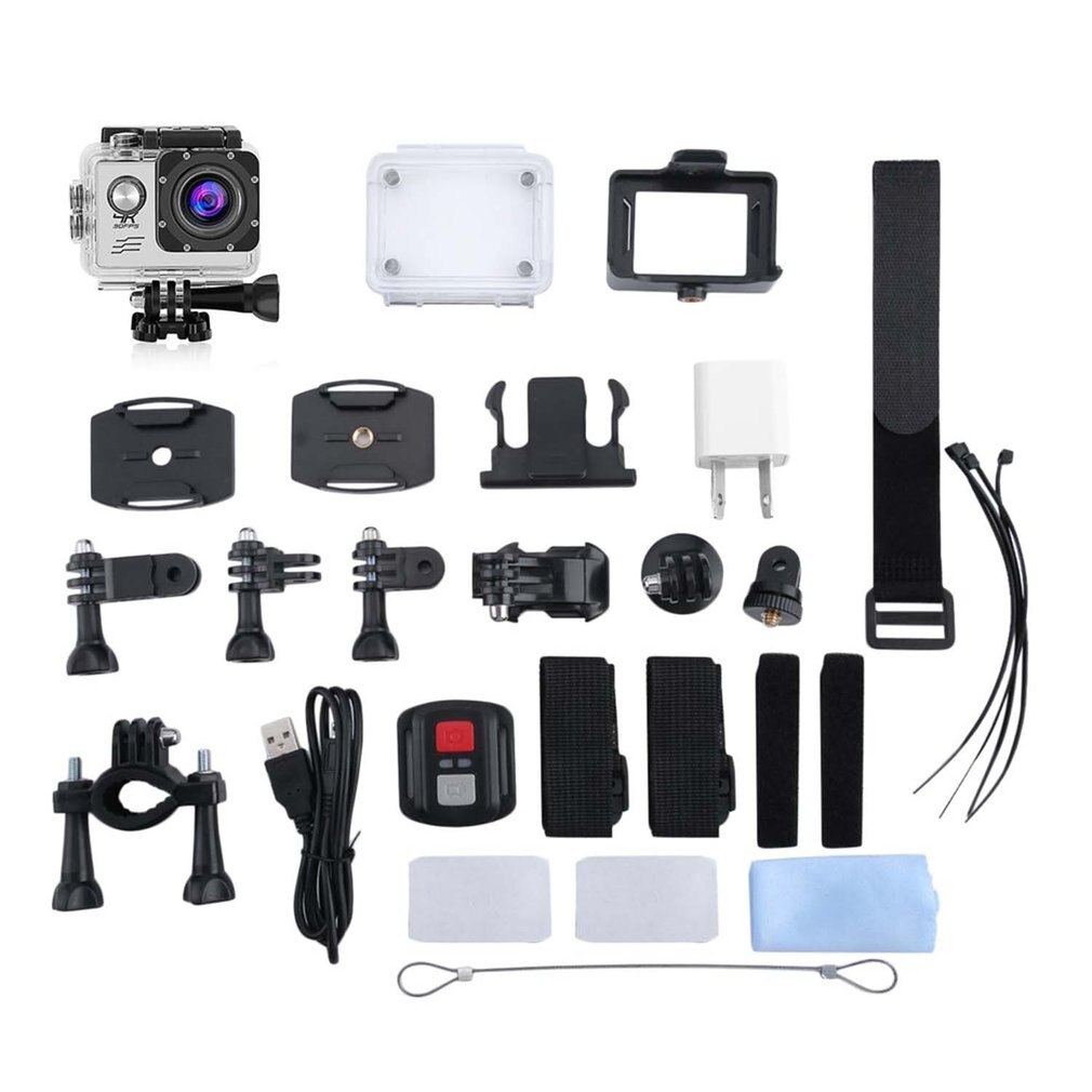 4K Wifi Camera 170 Degree Wide Angel Sports DV Camera Waterproof Outdoor Diving Riding Photo Shooting Video Recording