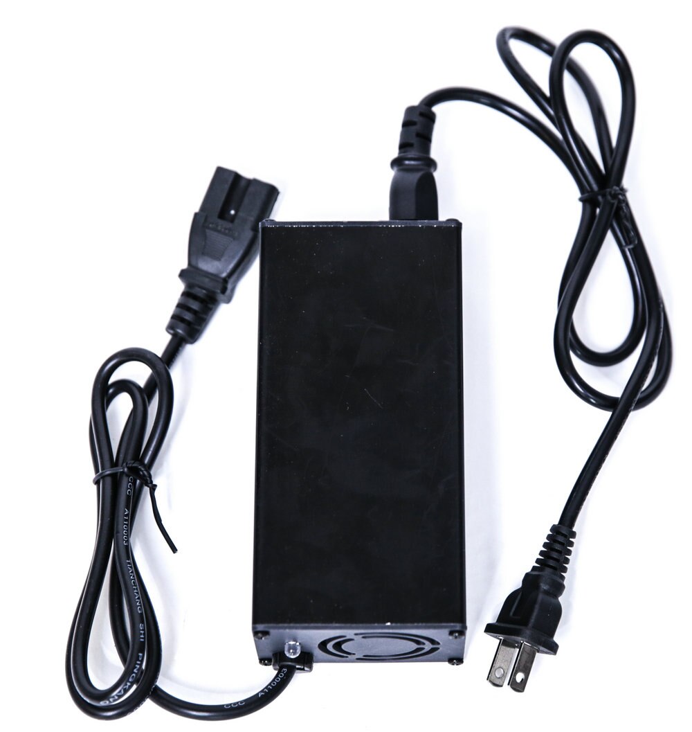 aluminum shell battery charger power adapter with indicator for lead acid battery of electric scooter bike DC 48V 20ah/12ah