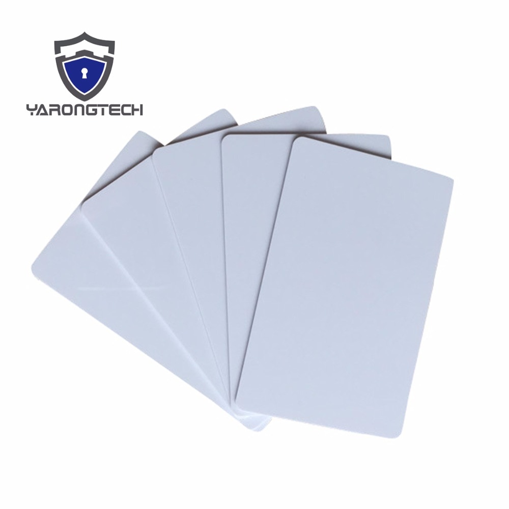 10pcs The Best PVC PLASTIC Blank ID Card Credit Card thin CR80 Available for Card printer