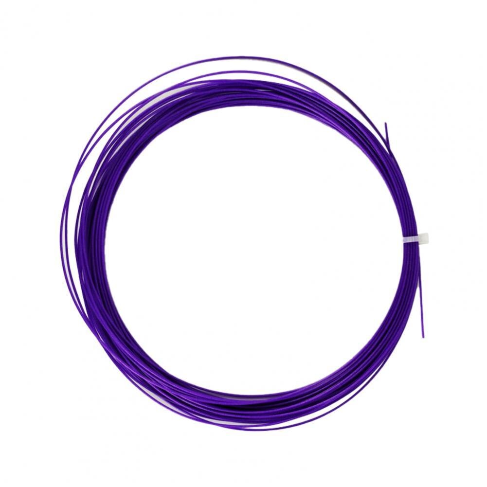Nuttig Racket String Duurzaam Geweldige Accessoire Nylon Badminton Racket String Badminton Lijn Badminton String:  Purple