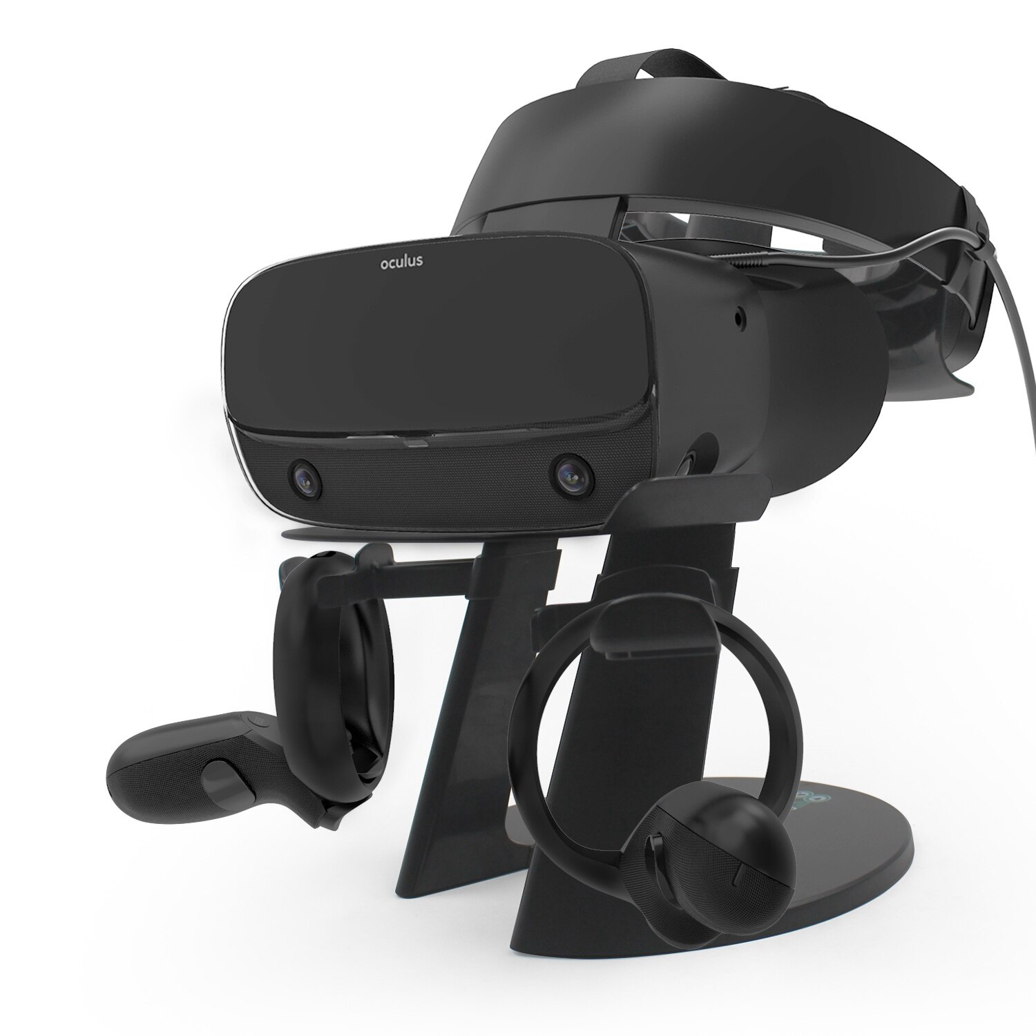 Amvr Oom Vr Stand, headset Display Houder En Controller Mount Station Voor Oculus Rift S / Oculus Quest Headset En Contact Contr
