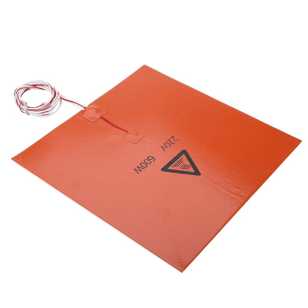 300x300mm 600w@220v 3D Printer Bed, Silicone Heated Bed Biqu Heat Bed Power Module Expansion Bed for 3D Printer