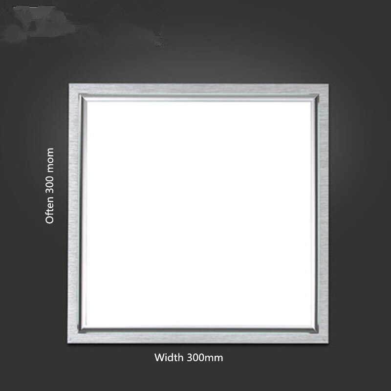 Integrated ceiling led lights flat lights aluminum slabs ceiling lamps embedded kitchen panel lights bathroom waterproof lights