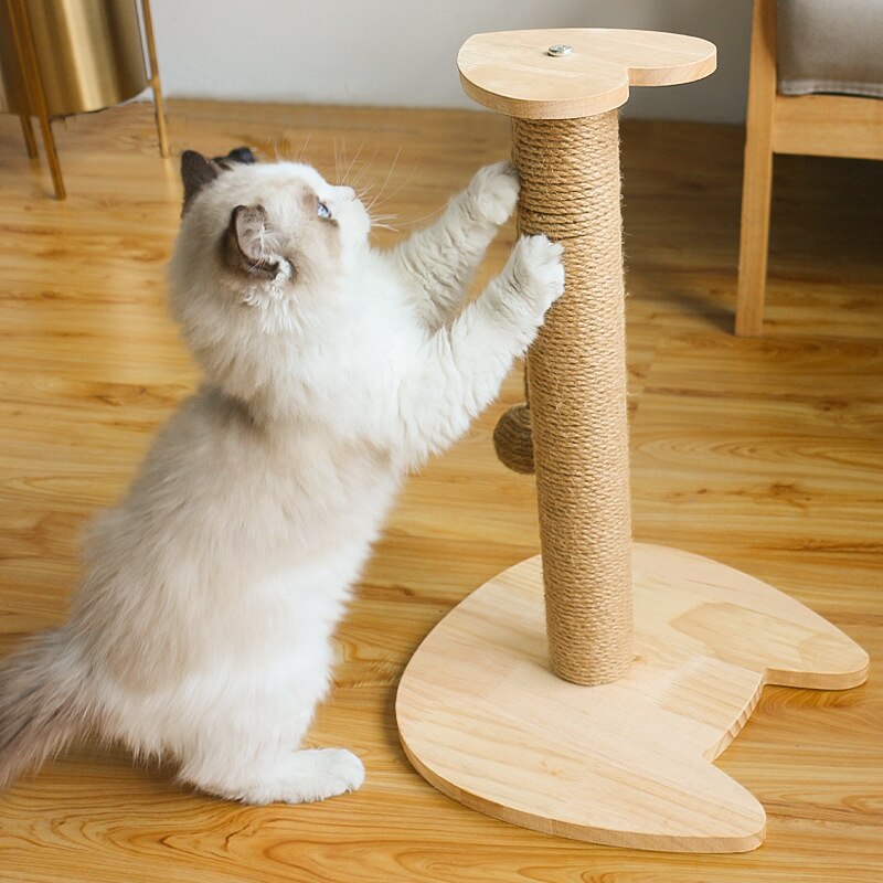Sisal Cat Scratcher Cat Scratching Post Claw Sharpener Wearable Won&#39;t Fall Cat Climbing Shelf Funny Cat Toys Cat Climbing Frame