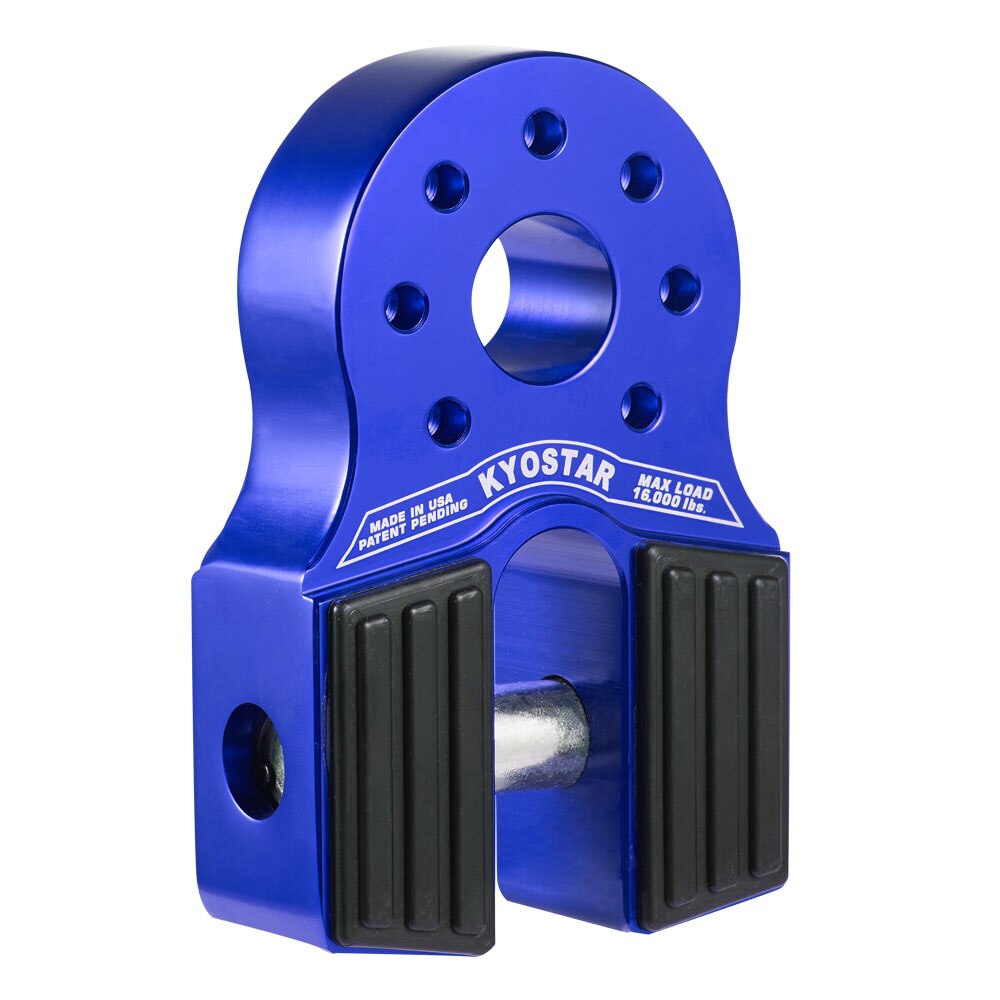 KYOSTAR Aluminum Flatlink Winch Shackle Mount Assembly For Tow Haul Truck, ATV UTV Winch Lines Winch Hook