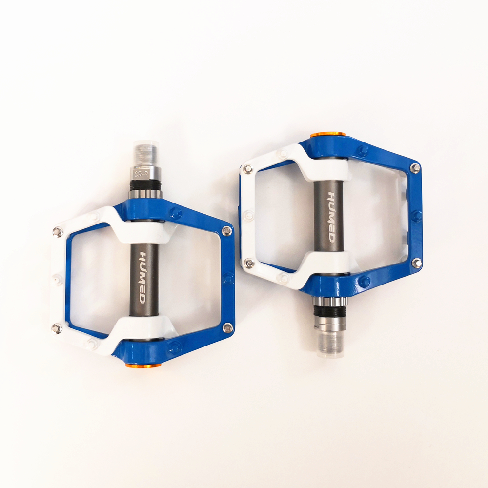 Fiets Pedalen Mtb Bmx Afgedicht Lager Fiets Cnc Magnesiumlegering Road Mountain Spd Cleats Ultralight Fiets Pedaal Onderdelen: WHITE