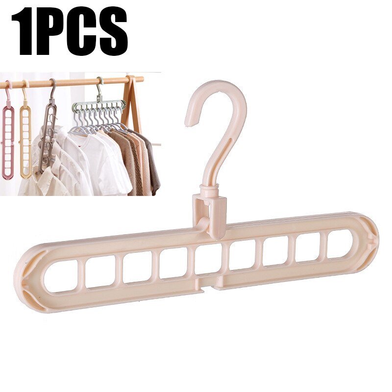 5 warstw wieszaki na spodnie uchwyty spodnie wieszak regał magazynowy wieszak na ubrania szafa szafa Organizer wieszaki na ubrania: 9 holes hangers różowy