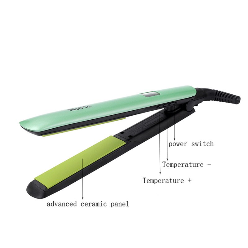 Stijltangen 1 Inch Shine Therapy Stijltang Professionele Keramische Stijltang Krultang Lcd Krultang