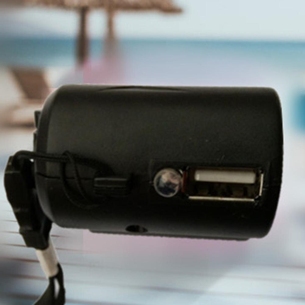 Schwarzer, unbegrenzter handkurbelgenerator, handy-ladegerät, reiseladegerät, camping-notfall-usb-outdoor-ladegerät ,  y4 oder 4: Default Title