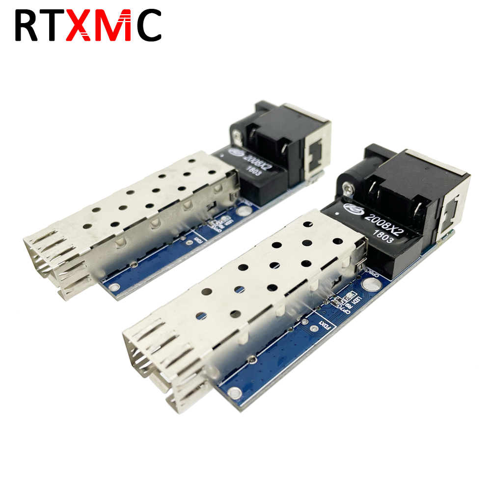 Convertisseur De média Fiber optique Sfp, convertisseur De média Ethernet,