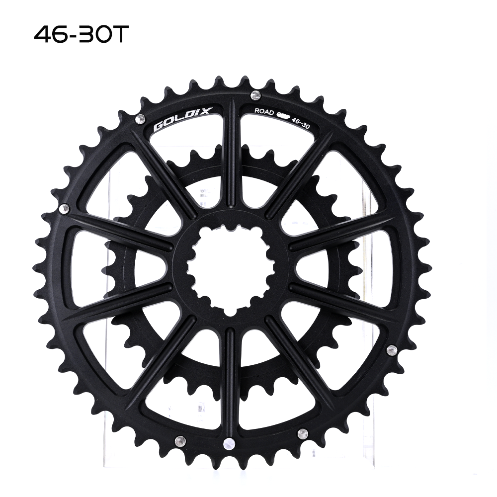 GOLDIX 53-39T 52-36T 50-34T 48-32T 46-30T specificatie racefiets crankstel kettingblad geschikt voor SHIMANO en SRAM 10 11S 12S