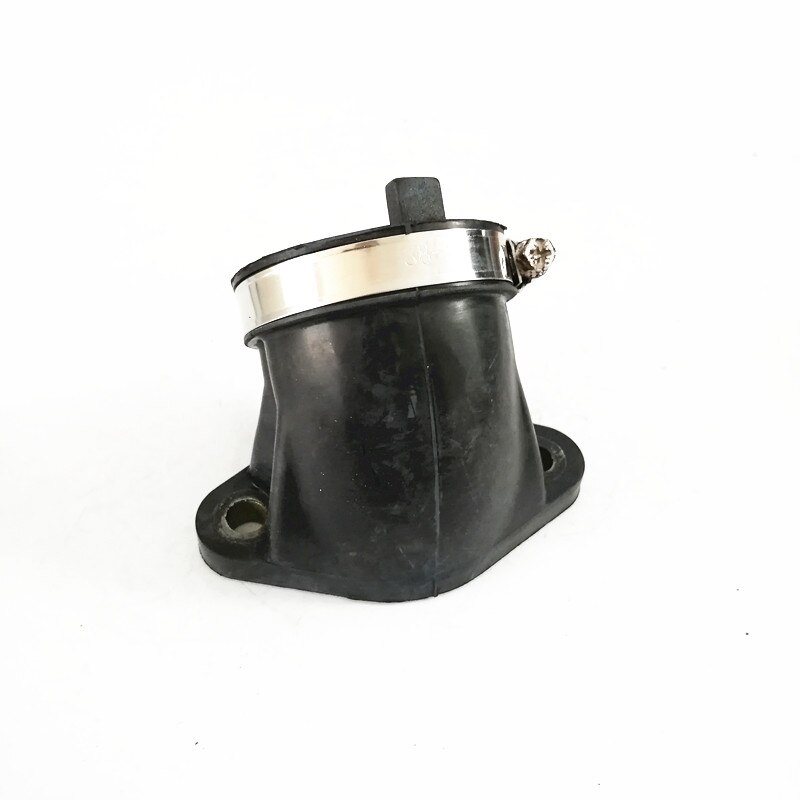 Carburetor Interface Adapter Intake Manifold Pipe Rubber Clamp For