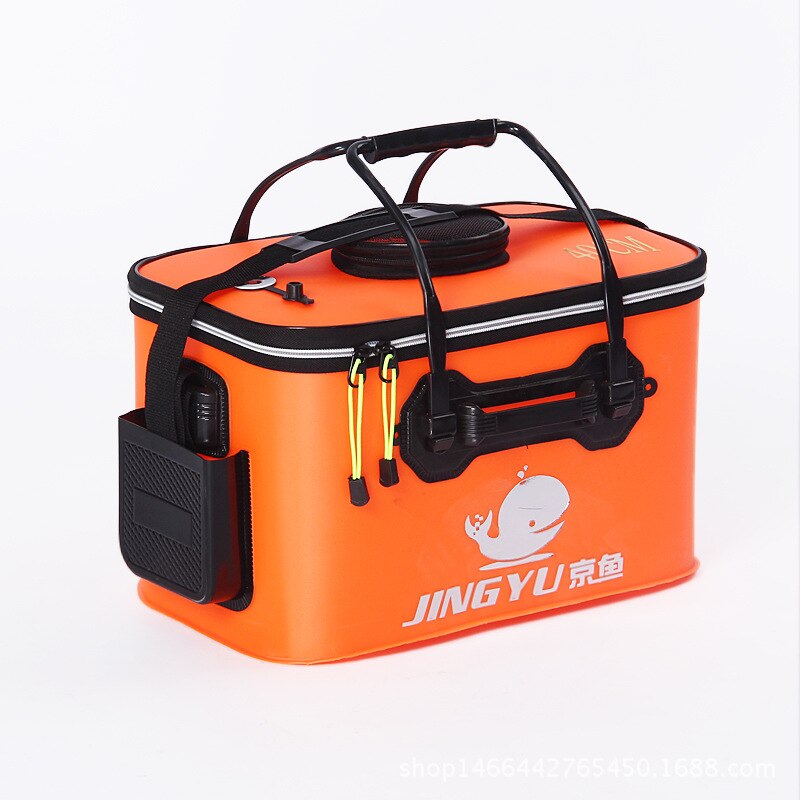 Seau pliant de grande capacité, 35l, de , 50cm, pour l&#39;extérieur, Camping, randonnée, sacs de pêche