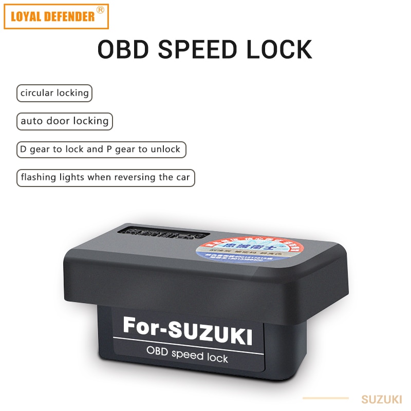 Smart Auto OBD Snelheid Lock Beroep Produceren Auto Deurslot Apparaat voor Suzuki Vitara Alivio Scross swift