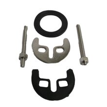 Two-hole Integral Basin Fixing Set Installation Kit Bracket Bolt Sink Repair High Corrosion Resistan