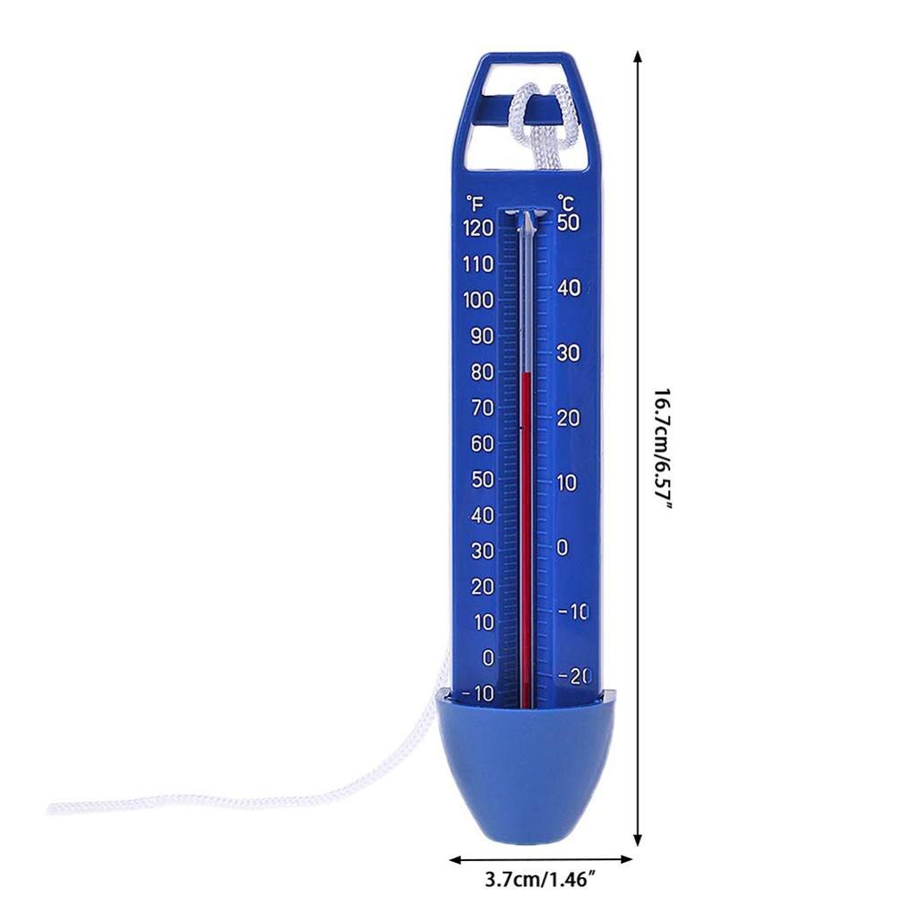 Multi-funzionale Struttura Classica Portatile Piscina Termometro Tester di Temperatura Dell'acqua Spa Stagni di Pesce Galleggiante Sonda: V