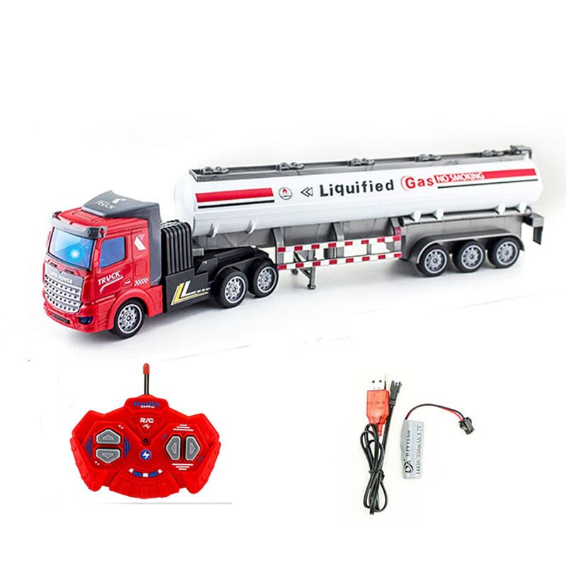 1/48 4CH drahtlose fernbedienung öltanker schwere lkw semi-anhänger lkw junge spielzeug simulation modell