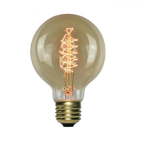 Retro Edison Bulb E27 220V 40W ST64 A19 A60 G80 G95 T10 T45 T185 Incandescent Ampoule Bulbs Vintage Edison Lamp Люстра: G80