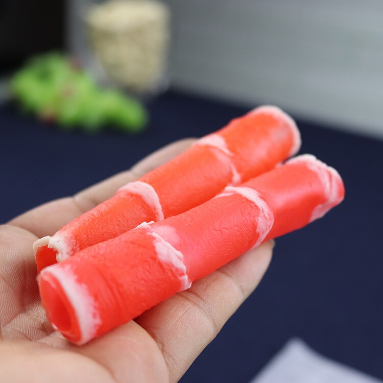 Artificial Foods &amp; Vegetables Simulation Food Model Pot Restaurant Hotel Decorative Ribs Cattle Mutton Roll Cabinet Props