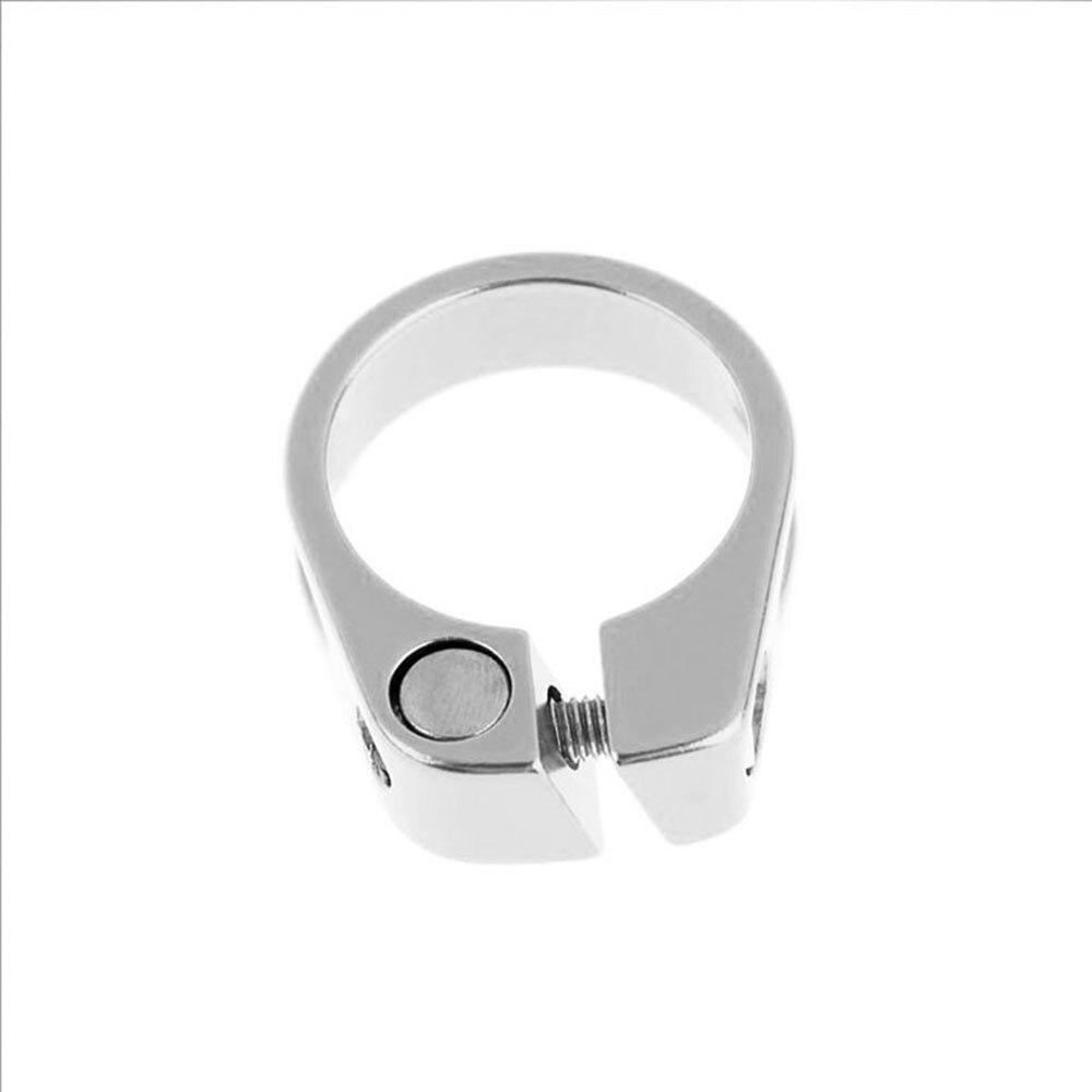 thumbnail interactive-video image 1 of SwishTi Titanium Seatpost Clamp – 34.9mm For 30.9/31.8mm Posts – Road/MTB Bike – 20g 1 of 6