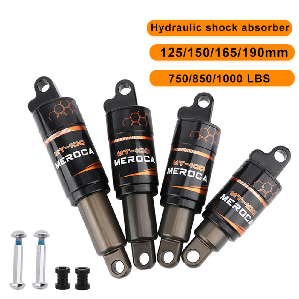 Fahrradstoßdämpfer 125 150 165 190mm 750/850/1000 lbs ölfeder-hinterradstoßdämpfer für mtb-mountainbike-zubehör