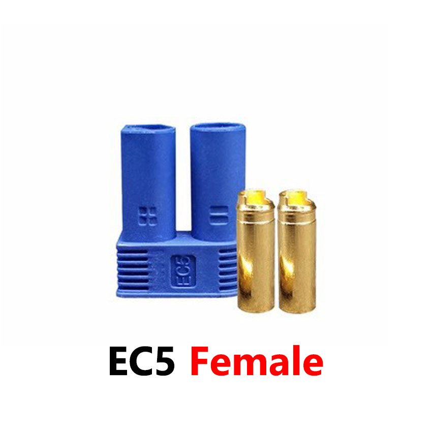 Ec2 Ec5 Ec3 Ec8 Bananenstekker Batterij Motor Mannelijke Vrouwelijke Hoge Stroom Plug Connector Voor Rc Model Vliegtuig Helikopter Auto: Bruin
