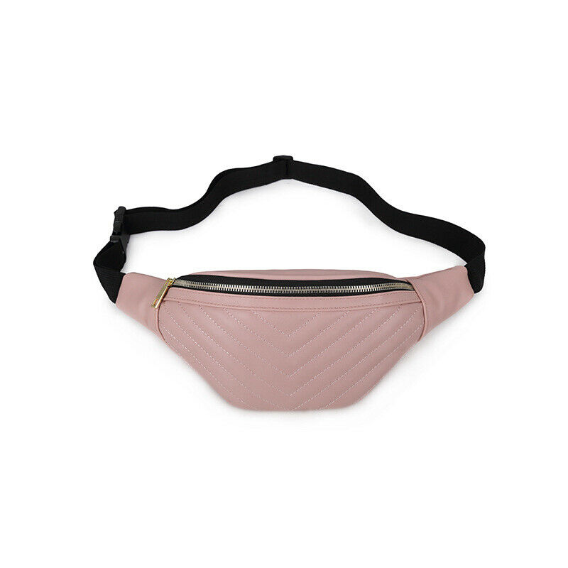 fanny Pack Taille Gürtel Tasche Reise Frauen Dame Sport Hüfte miserabel Tasche Geldbörse Schwarz Orange Rosa Gelb: Rosa