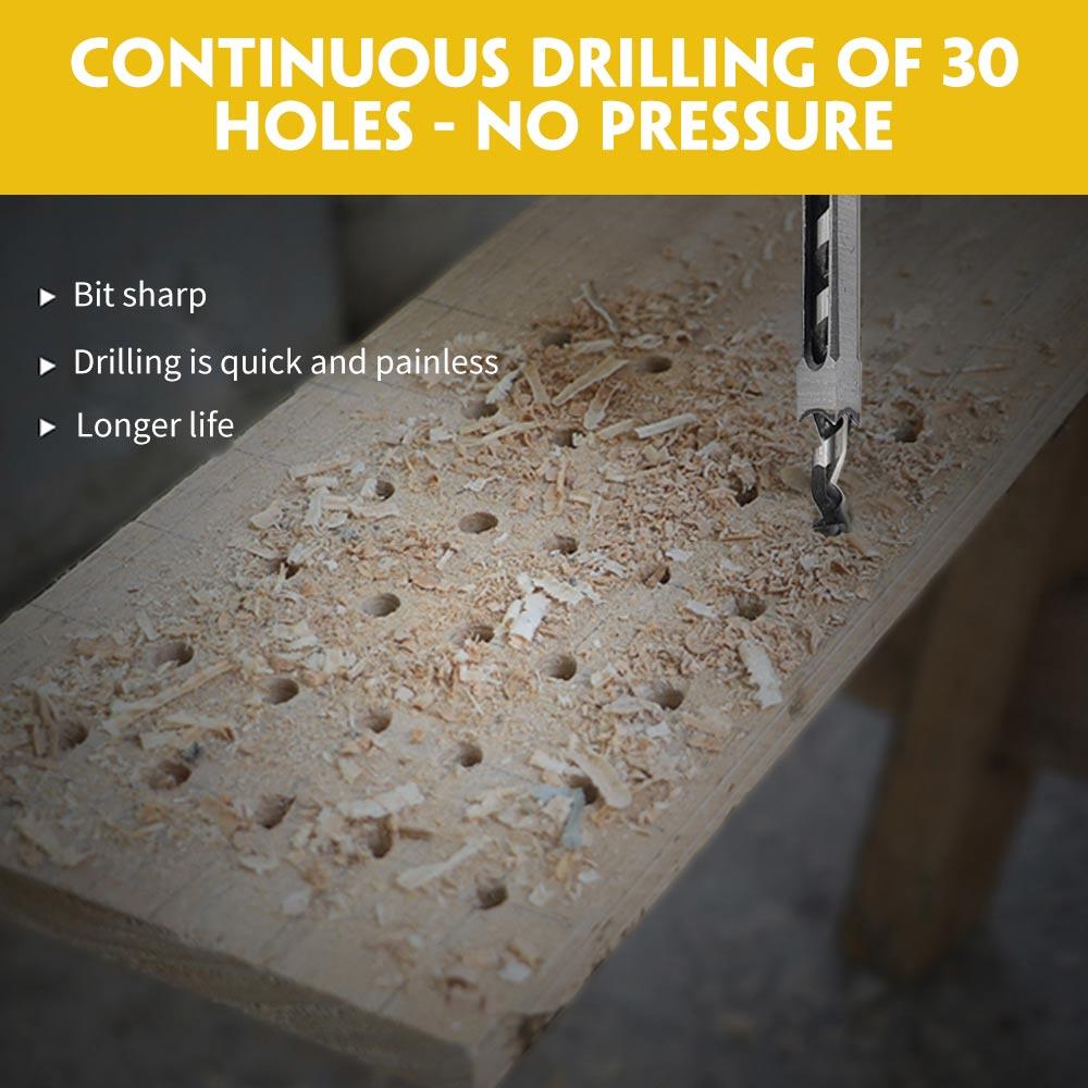 Puncher Hole 6/8/9.5/12.7mm Random Colors  Cutter Drilling Tool Hinge Drill Bits Practical HSS Rotary Tools Carpentry