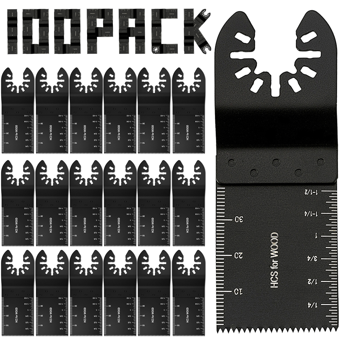 Multitools Messen Oscillerend Zaagblad Multifunctioneel Zaagblad Vernieuwer Snijblad Voor Hout Metaal Snijgereedschap Accessoires: YELLOW