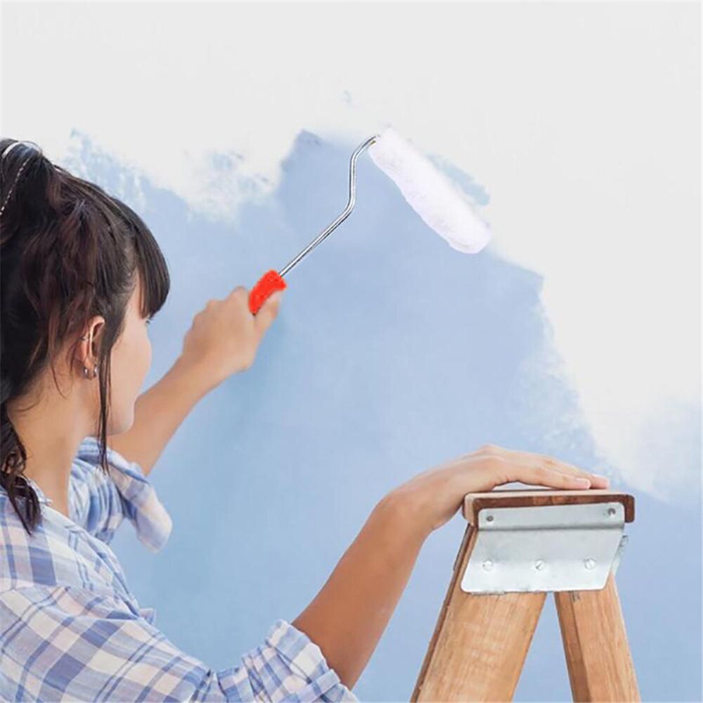 4in Paint Roller Covers Decorative Brushes For Wall Painting Brush Tool Multifunction 1 Set