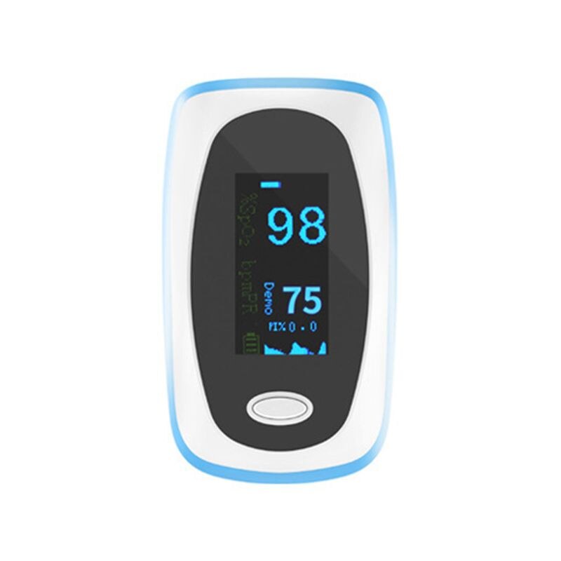 Tragbare Fingerspitze-oximeter LED-anzeige Blut Sauerstoff Puls Herz Bewertung Sättigung Meter Clip Typ Spo2 Sensor Monitor: BL