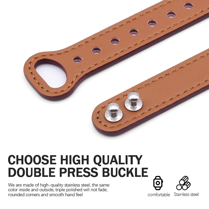 Læderurrem til apple watch series 8 7 6 5 4 3 se 38mm 40mm 41mm 42mm 44mm 45mm til iwatch ultra 49mm udskiftning af håndledsrem