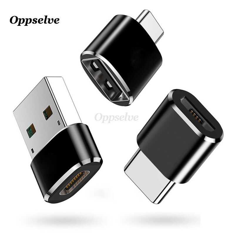 Adaptador e conversor otg, micro usb para tipo-c usb para tipo c para macbook samsung s9 s8 oneplus 2 3 cabo de carregador micro usb