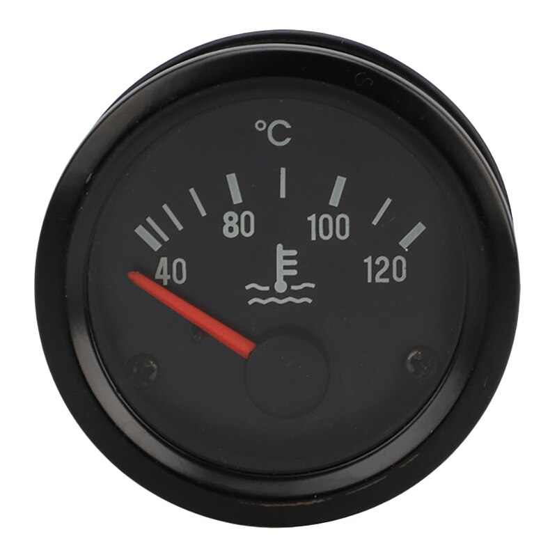 52mm compteurs universels modifiés pour voiture, type aiguille, 40-120 degrés celsius, compteur de température d'eau vdo