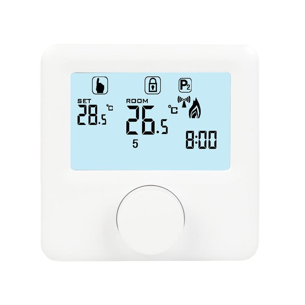 5+2 Days Programmable digital heating thermostat boiler temperature controller