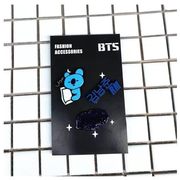 Hqbts Bangtan Jongens Acryl Broche Set Perifere Dezelfde Stijl: A5-kaola