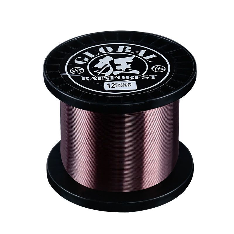 500m Sturgeon Fishing Line Super Thickened Large Anchor Fishing Line Sea Rod Sports Ocean Boat Fishing Mainline Sea Fishlines: YELLOW / 12.0