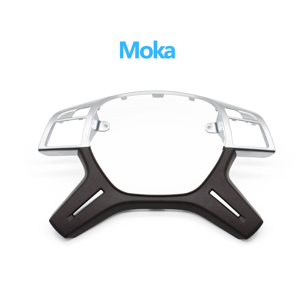 Sostituzione del pannello di copertura del rivestimento del volante dell'auto per Mercedes Benz CE ML GL GLS Classe G W204 W212 W166 W463 A 0994640513: Grigio scuro